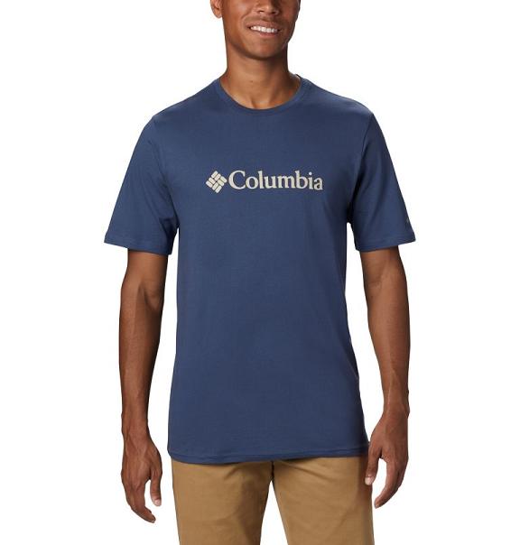 Columbia CSC Basic Logo T-Shirt Men Blue USA (US1750716)